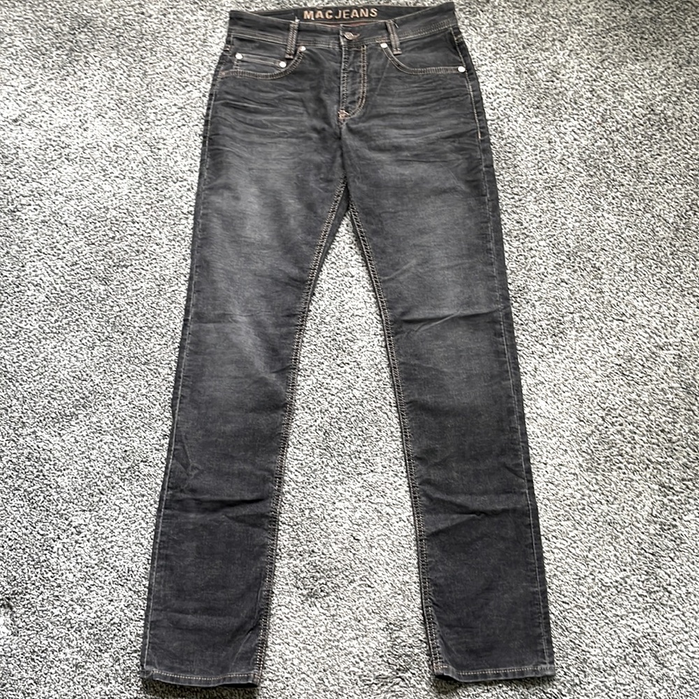 MAC Jeans Charcoal Corduroy Jeans W30